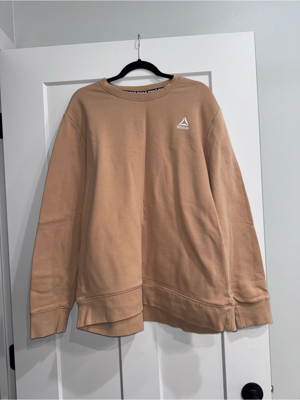 Reebok Women’s Crewneck Sweatshirt in Tan